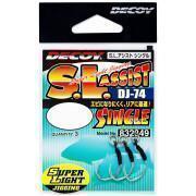 Hameçons Decoy DJ 74 Super light assist (x3)
